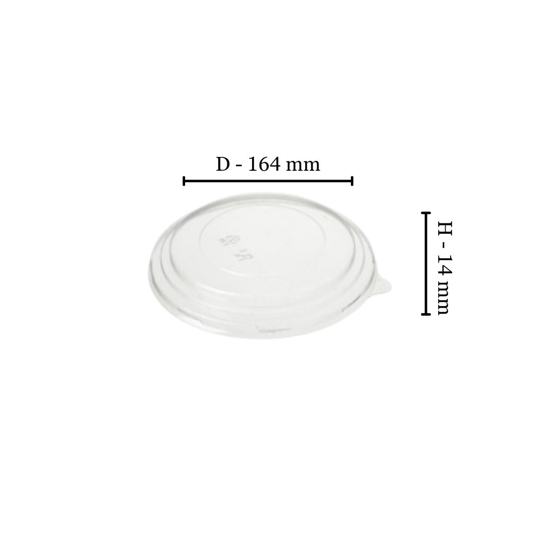 PET Lid for Bagasse Bowl - Fits BDG0107 (Pack of 200)