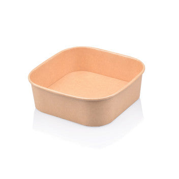Kraft Square Kraft Bowl 1000ml (50 per pack)