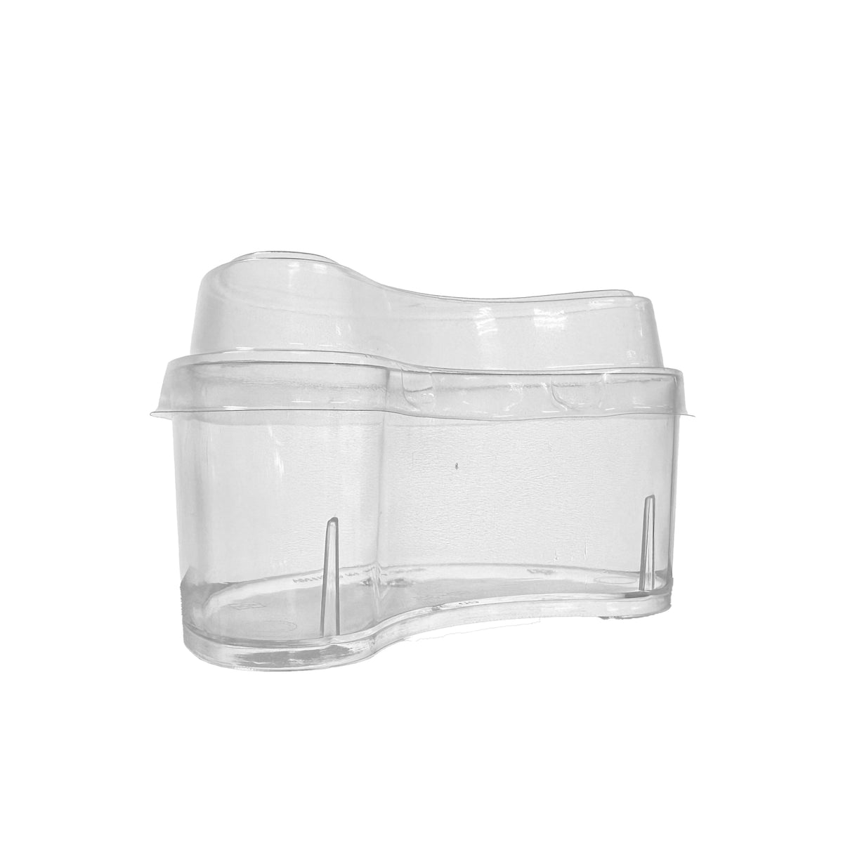 Reuseable Half Moon Dessert Cup & Lid 89x40mm - 135ml - Pack of 10