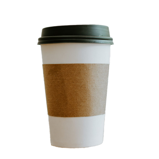 PLAIN KRAFT CUP SLEEVES (100 per pack)