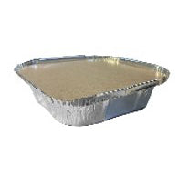 Foil Tray W4173 - 164x164x40mm (550ml) (Pack of 125)