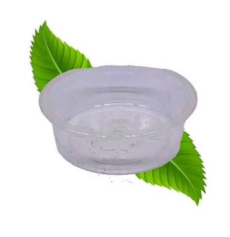 60ml PLA Portion Tub (100 per pack)