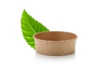 Kraft LDPE Lined Salad Bowl 500ml (50 per pack) NO LID AVAILABLE