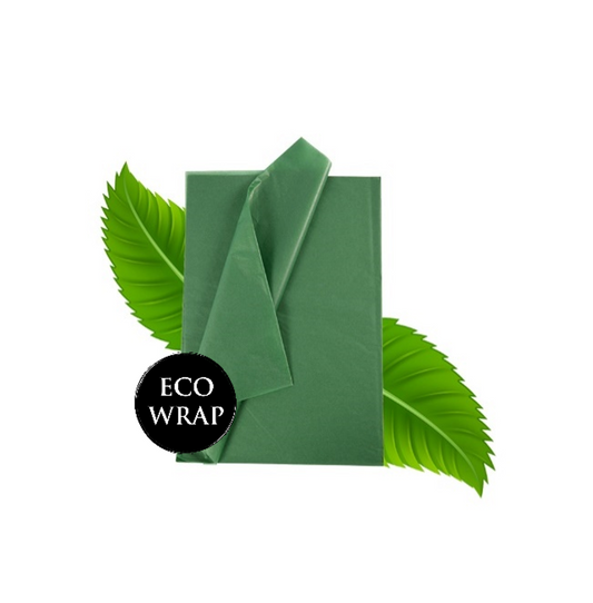 TISSUE PAPER SHEETS - GREEN (10 sheets per pack)