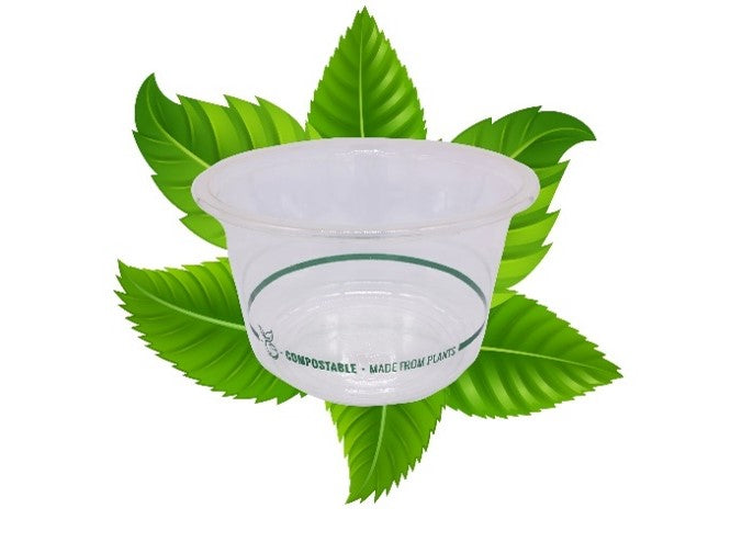 *NEW - 500ml PLA Tub - 117mm (50 per pack)