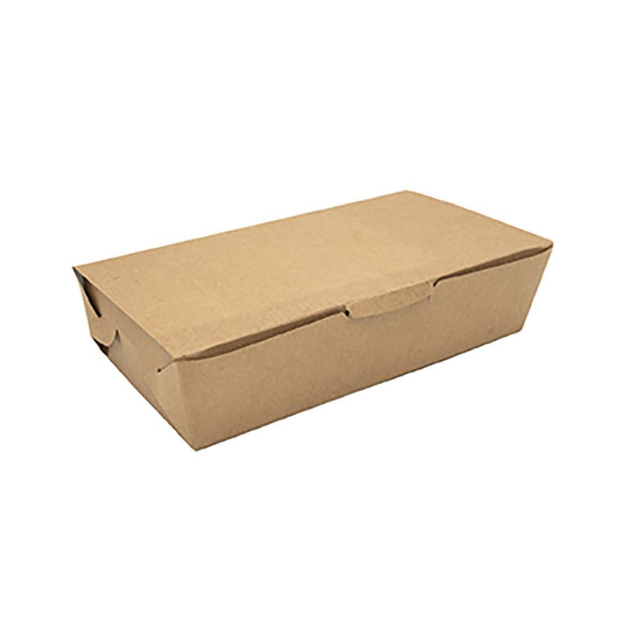 Natural Kraft Large Deli Box (23cm x 12cm x 5.3cm) (50 Per Pack)