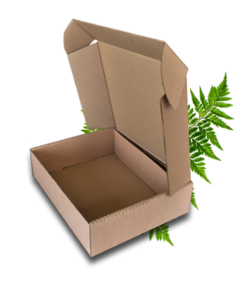 Self Locking Kraft Deep Box - 414x288x156mm - (Sold Individually)