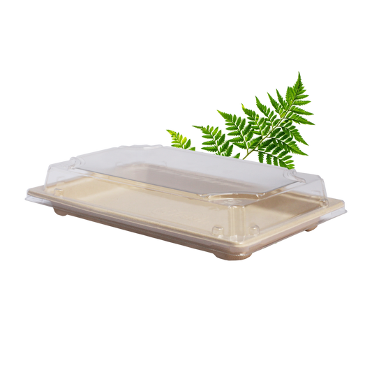 PET Lid for Sushi Tray - Fits BDG0353-B (Pack of 100)