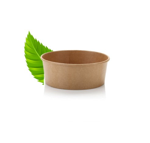 Recyclable Kraft Salad Bowl 1300ml (Pack of 50)