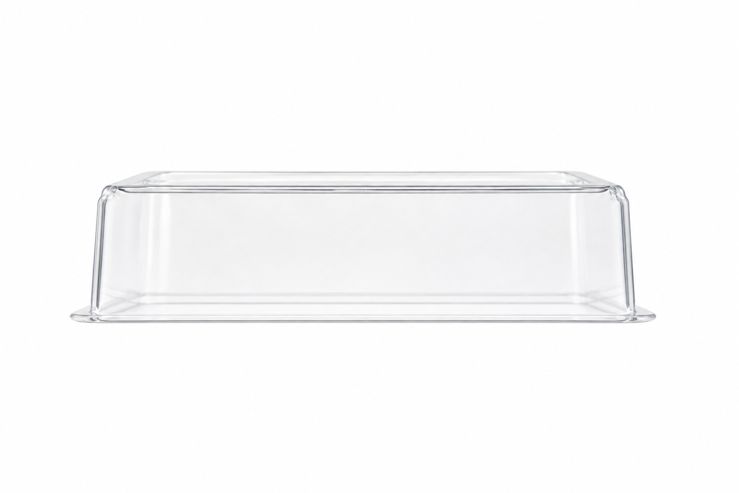 50mm (high) PET Lid for Sushi Tray - Fits BDG0355-B (Pack of 100)