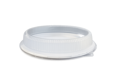 PET Lid for Bagasse 26cm Round Plate (Pack of 50)