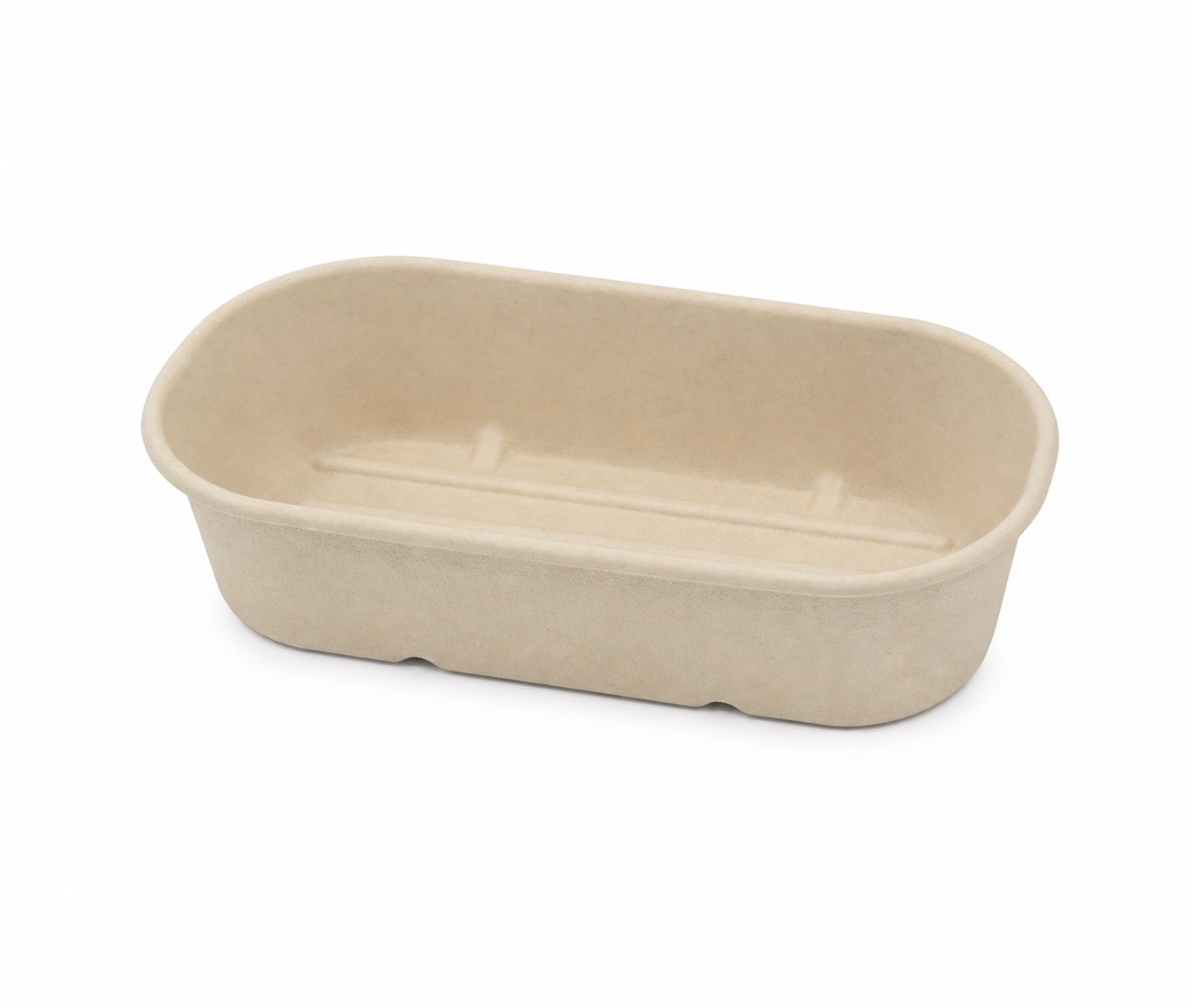 Bagasse 850ml Single Compartment Base only (Pack of 50)