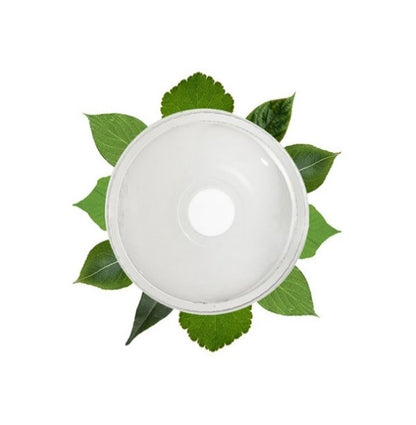 *NEW - PLA Dome lid w/spoon Hole - 96mm (50 per pack)