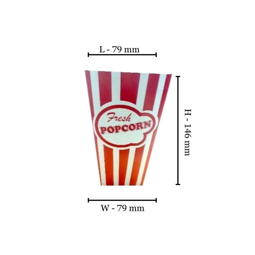 POPCORN BOX SMALL (100 UNITS PER PACK)