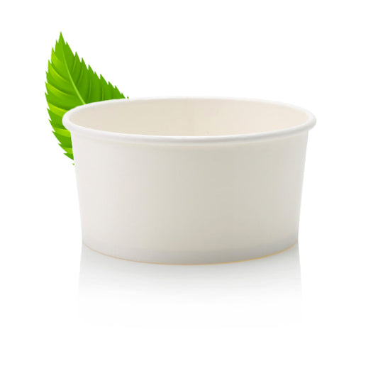 Recyclable White Salad Bowl 1000ml (Pack of 50)