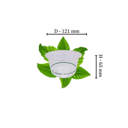 500ml PLA Tub  - 121mm (50 per pack)