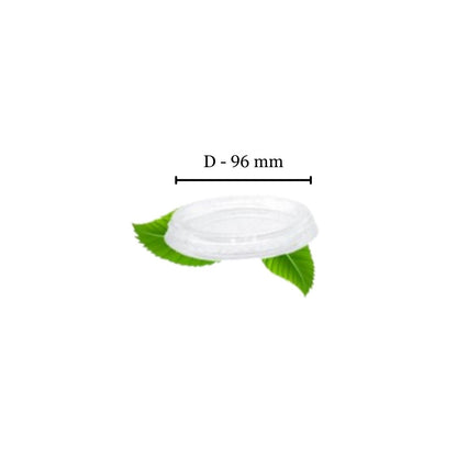 *NEW - Flat PLA Multi-fit Lid - 96mm (50 per pack)