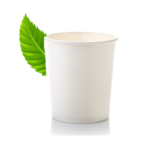 Recyclable 1000ml White Ice Cream/Soup Tub (Pack of 25)