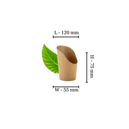 Kraft Grazing Cup /Medium/12oz (packs of 50)