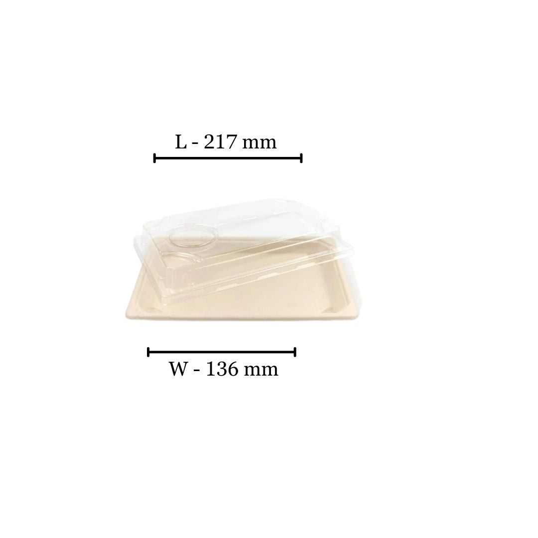 PET Lid for Sushi Tray - Fits BDG0359 (Pack of 100)