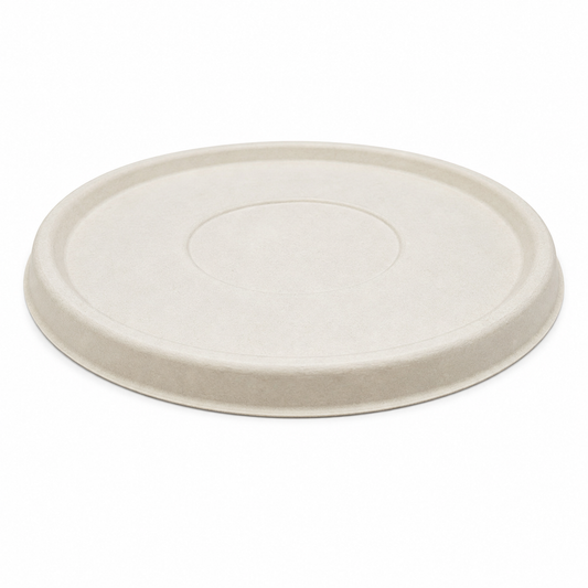 Bagasse Multi-fit Lid - Fits BSB24/BSB32/BSB40  (Pack of 125)