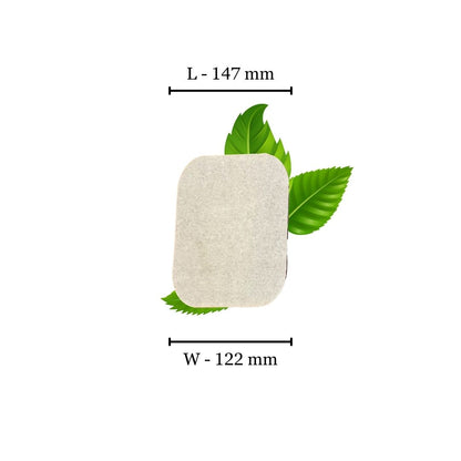 Kraft paper lid for W4133 - Compostable (Pack of 125)