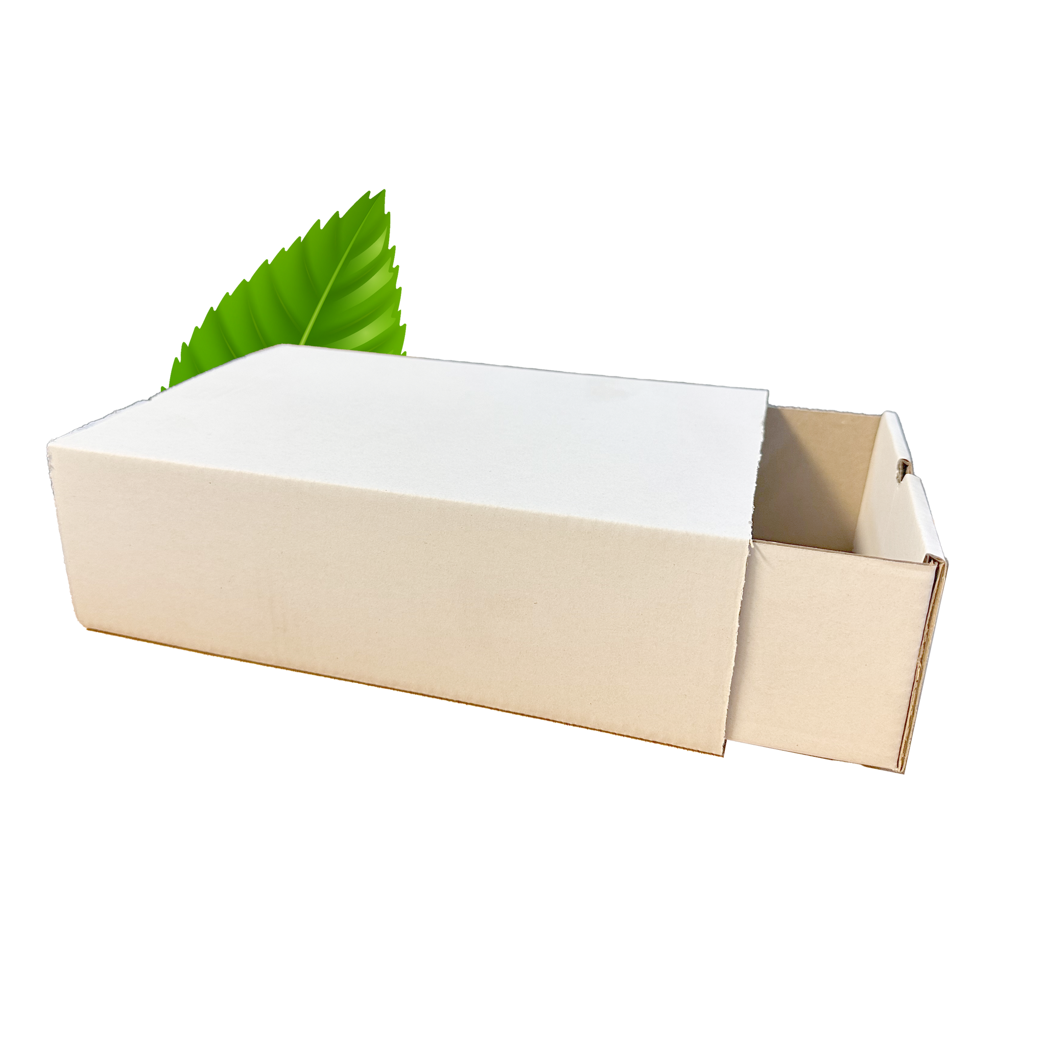 WHITE Sleeve & Base Box - Small - 175x115x75mm (Pack of 10)