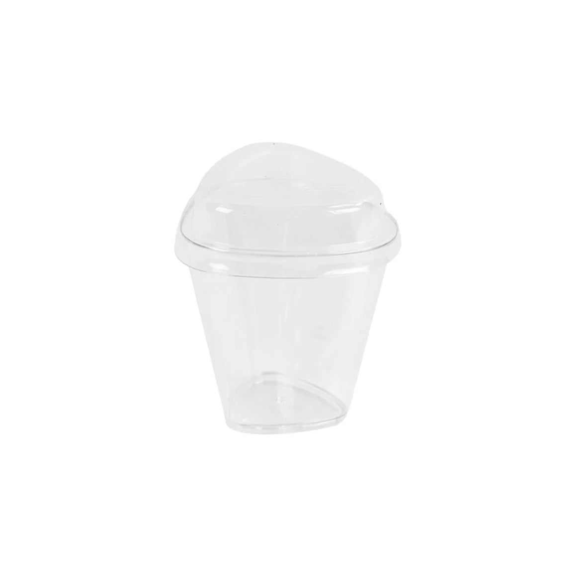 Reuseable Dessert Cup & Lid 80x63mm - 150ml - Pack of 25