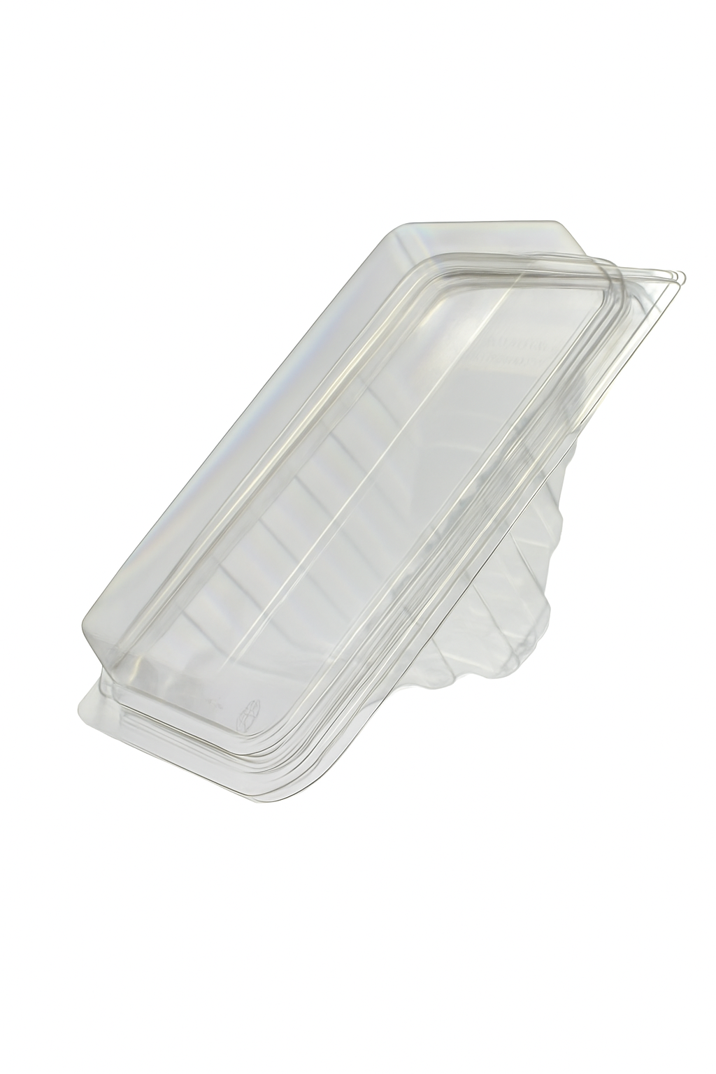 PLA Clear Sandwich Wedge / 4 Slice (50 Per Pack)