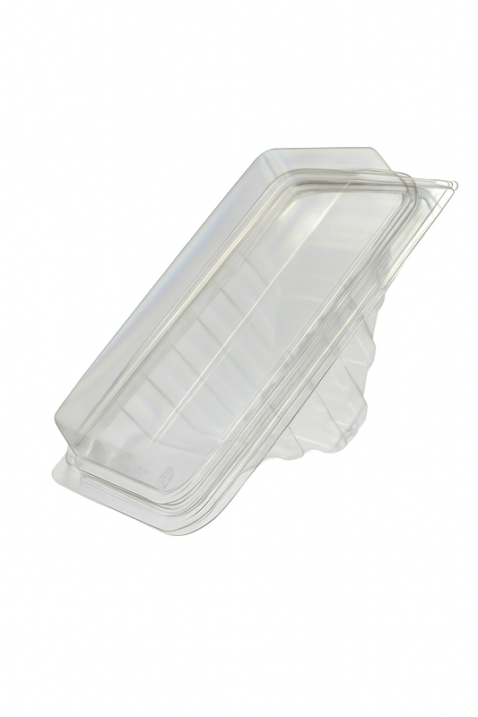 PLA Clear Sandwich Wedge / 4 Slice (50 Per Pack)