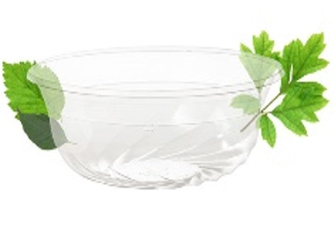 700ml Clear PLA Salad Bowl (125 Per Pack)