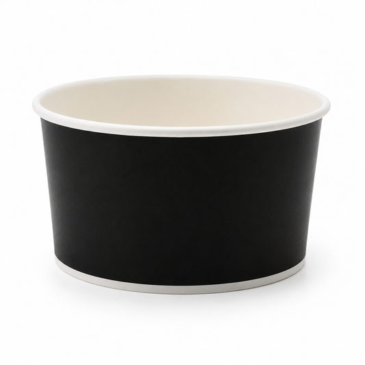 Recyclable Black Salad Bowl 750ml (Pack of 50)