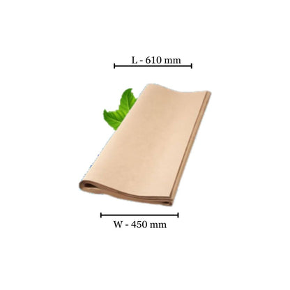 Brown Kraft Reams 610x450mm (Pack of 50 sheets)