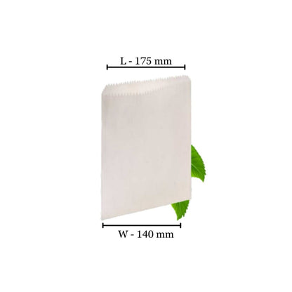 Greaseproof bag 1 - L175 x W140mm (Pack of 1000)