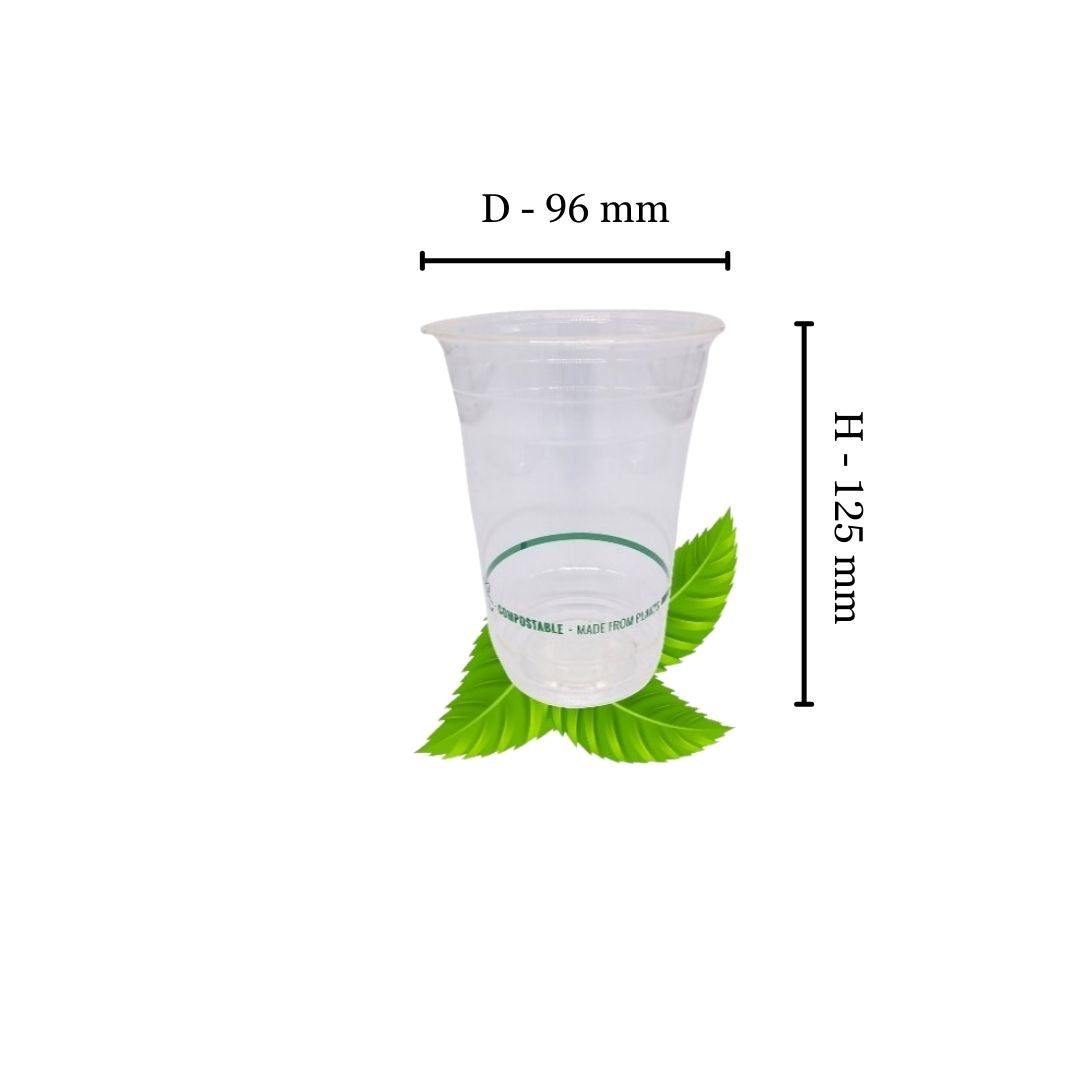 *NEW - 500ml PLA cup (50 per pack)