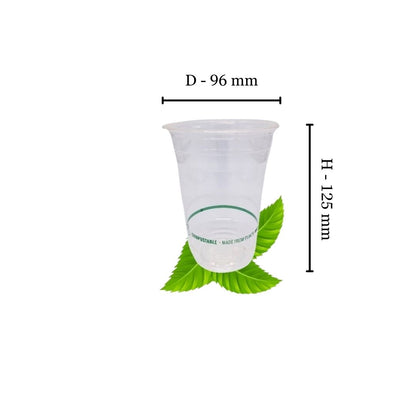 *NEW - 500ml PLA cup (50 per pack)