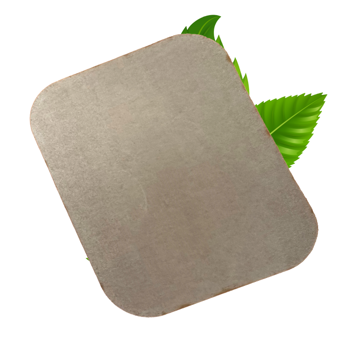 Kraft paper lid for W4016 - Compostable (Pack of 125)