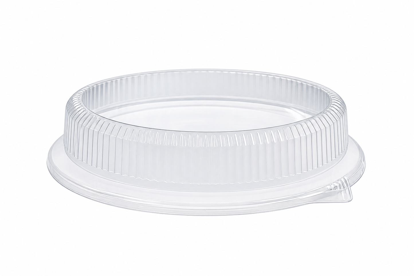 PET Lid for Bagasse 26cm Round Plate (Pack of 50)