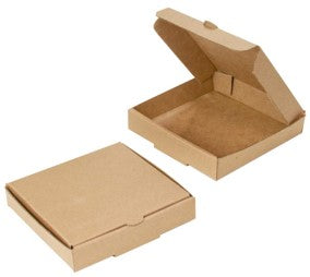 Small Pizza Box Smart Flute Kraft 23cm (50)