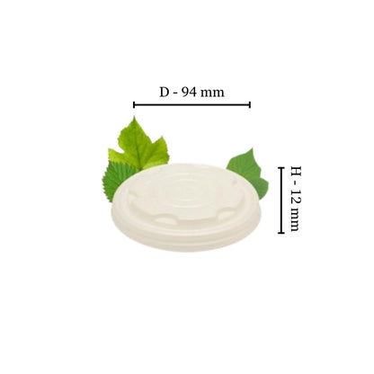 Enviro Bowl CPLA Lid Fits 150ml & 250ml Bowl (Pack of 50)