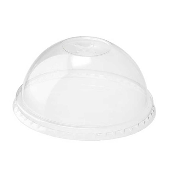 PET DOME LID UNBRANDED (PS), 50 PER PACK