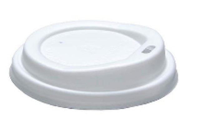 250ml White Sip Lid (PS) (Pack of 50)