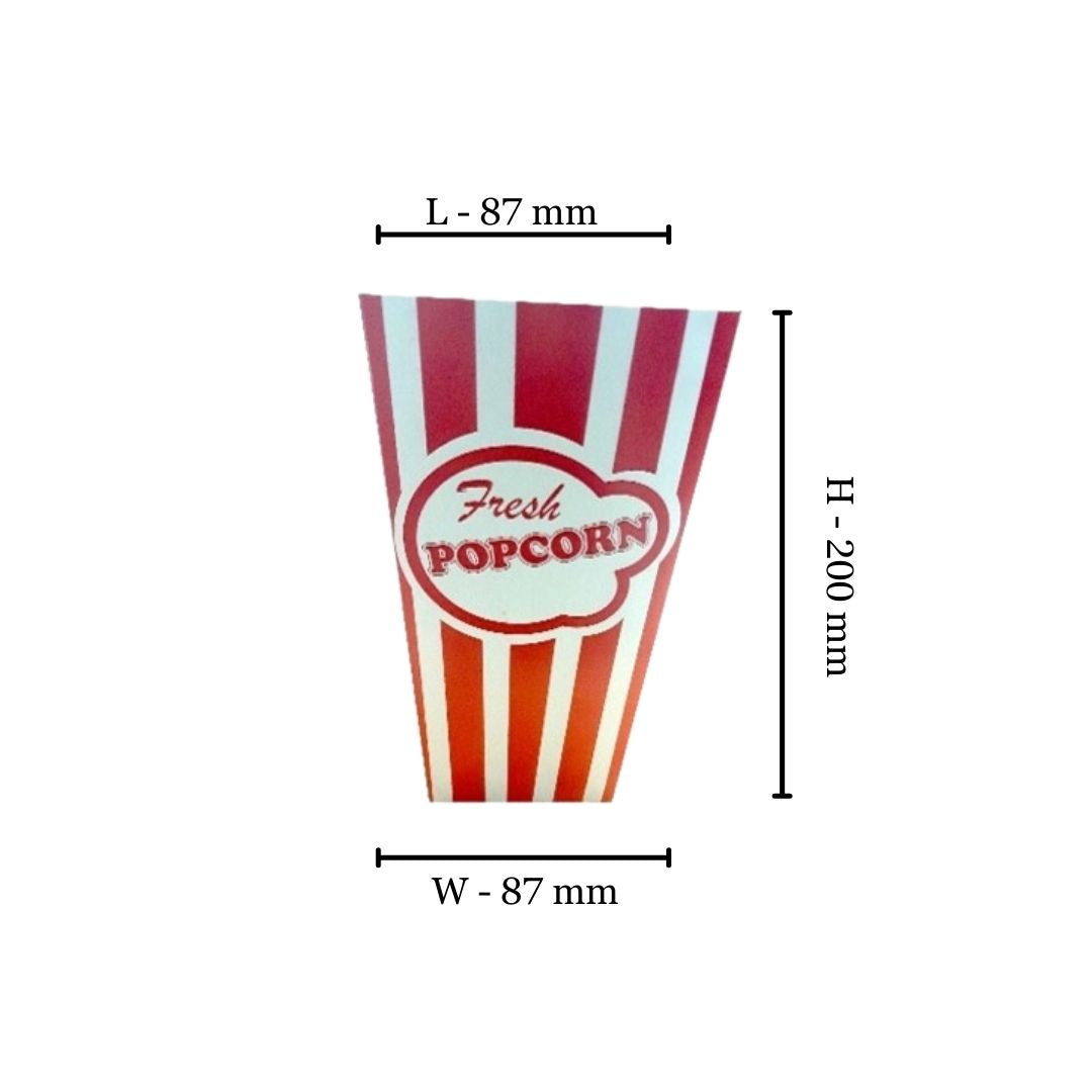 Popcorn Box Medium (Pack of 100)