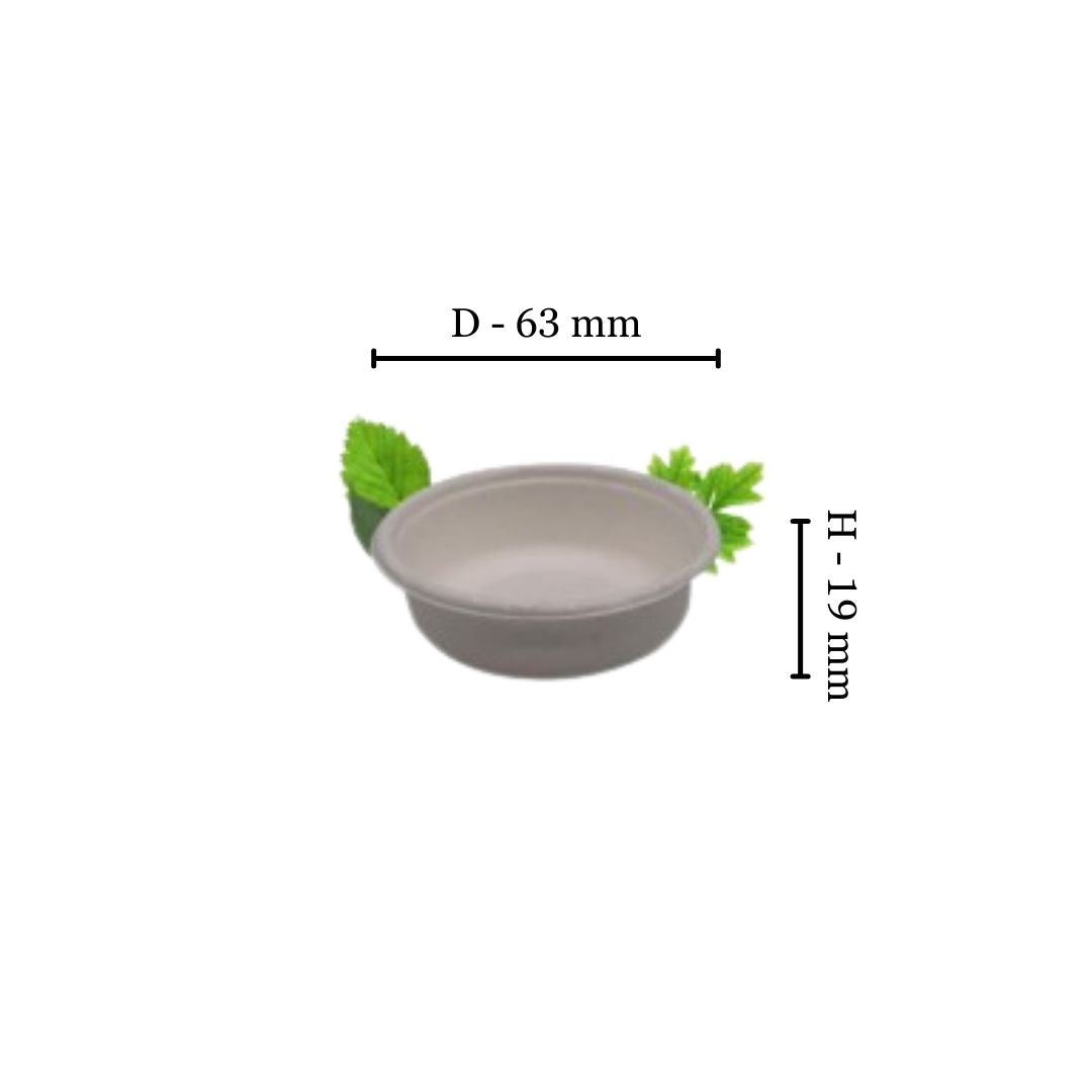 Bagasse 30ml Portion Cup  (Pack of 150)