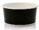 750ml LDPE Lined Black Salad Bowl  (50 per pack)