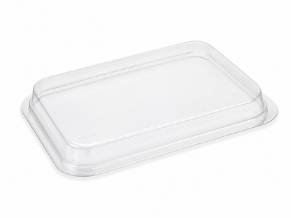 Clear PET lid for W4093 - Recyclable (Pack of 125)