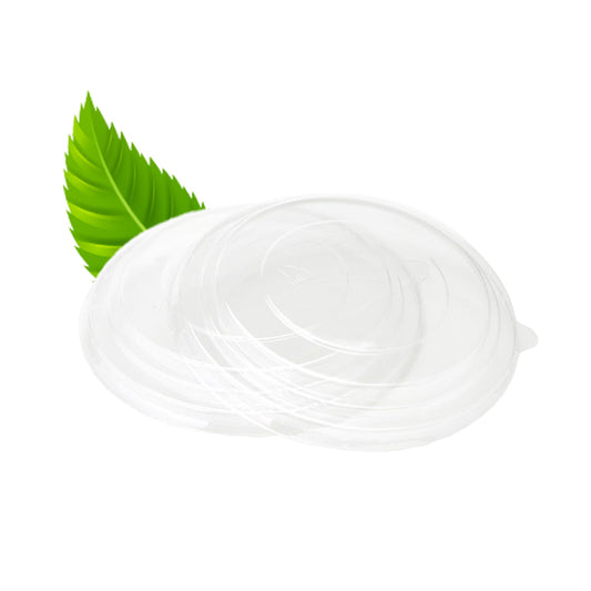 Clear PET Multifit Salad Bowl Lid (50 per pack) (Fits 1300ml)