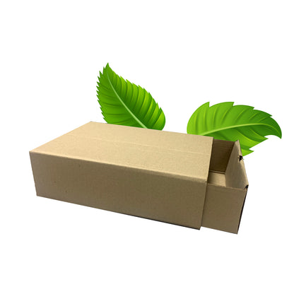 Plain Kraft Sleeve & Base Box - Medium  250x175x75mm (Pack of 10)