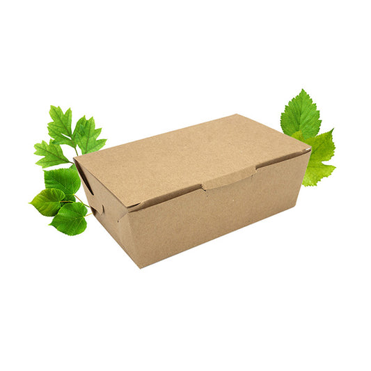 Natural Kraft Small Deli Box - 175x100x66mm (Pack of 50)