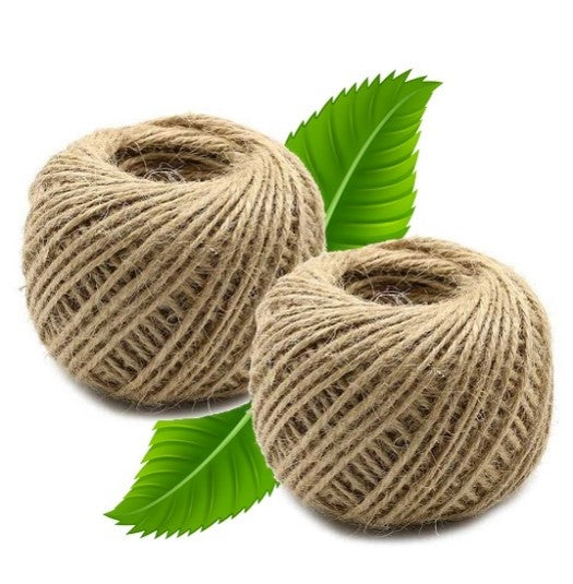 NATURAL TWINE - MEDIUM THICKNESS 100G (Large roll)